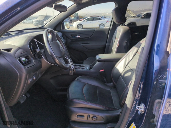 2022 Chevrolet Equinox RS with VIN 3GNAXWEV8NS117369, listed as a Copart auction lot 52982685 with 32,534 mi miles and Salvage Title. Bid and sale history available at carsss.com. Image 7.