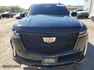 2021 Cadillac Escalade Sport with VIN 1GYS4FKL3MR480604, listed as a Copart auction lot 72822954 with 26,262 mi miles and Salvage Title. Bid and sale history available at carsss.com. Image 5.