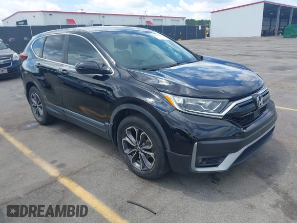2020 Honda CR-V EX-L z VIN 5J6RW1H87LA014928, wystawiony jako IAAI lot #42265584 z przebiegiem 100 380 mil mil oraz . Historia ofert i sprzedaży dostępna na DreamBid. Obrazek 1.