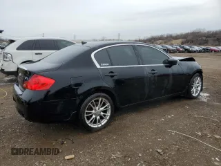 2011 Infiniti G37 x with VIN JN1CV6ARXBM350992, listed as a Copart auction lot 51697615 with 126,699 mi miles and Salvage Title. Bid and sale history available at carsss.com. Image 3.