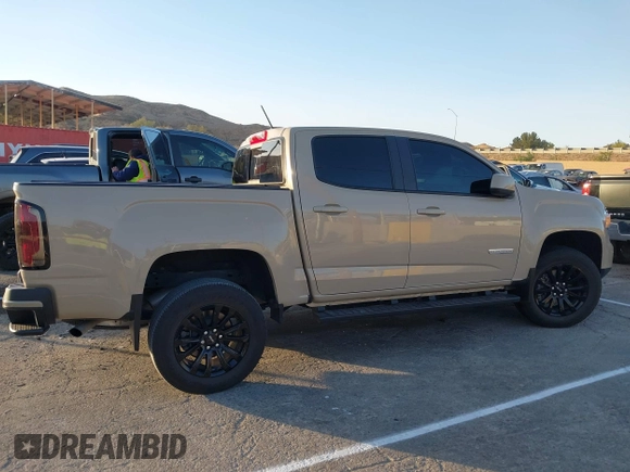 2022 GMC Canyon 2WD Elevation with VIN 1GTG5CEN6N1253637, listed as a IAAI auction lot 41273051 with 27,493 mi miles. Bid and sale history available at carsss.com. Image 13.
