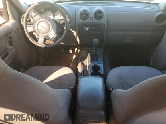 2003 Jeep Liberty Sport with VIN 1J4GK48K93W653461, listed as a Copart auction lot 46702455 with 213,581 mi miles and Salvage Title. Bid and sale history available at DreamBid. Image 8.