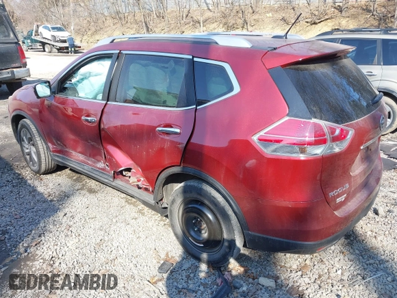 2016 Nissan Rogue SL with VIN 5N1AT2MV9GC786625, listed as a IAAI auction lot 41770817 with 108,969 mi miles and . Bid and sale history available at DreamBid. Image 3.