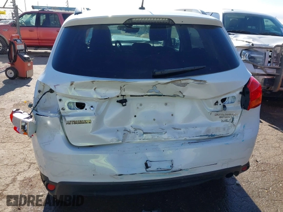 2015 Mitsubishi Outlander Sport 2.4 GT with VIN 4A4AP4AW5FE024826, listed as a IAAI auction lot 41307449 with 1 mi miles. Bid and sale history available at carsss.com. Image 17.