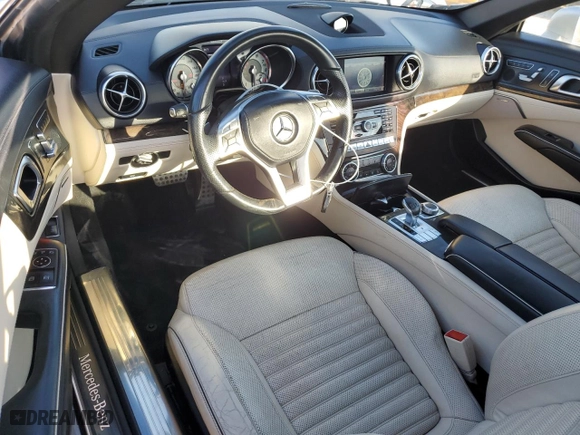 2015 Mercedes-Benz SL-Class SL 550 with VIN WDDJK7DA9FF033987, listed as a Copart auction lot 76760644 with 61,036 mi miles and Salvage Title. Bid and sale history available at carsss.com. Image 8.