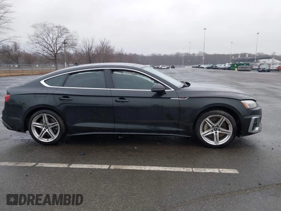 2021 Audi A5 Sportback S line Premium Plus with VIN WAUFACF50MA052060, listed as a IAAI auction lot 41466859 with 50,911 mi miles. Bid and sale history available at carsss.com. Image 13.