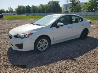 2018 Subaru Impreza Premium z VIN 4S3GKAD61J3616755, wystawiony jako Copart lot #62233005 z przebiegiem 123 699 mil mil oraz Czysty tytuł • Clean title. Historia ofert i sprzedaży dostępna na DreamBid. Obrazek 1.