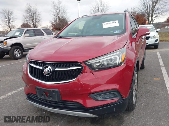 2018 Buick Encore Preferred with VIN KL4CJASB3JB663691, listed as a IAAI auction lot 40975581 with 136,624 mi miles and . Bid and sale history available at DreamBid. Image 6.