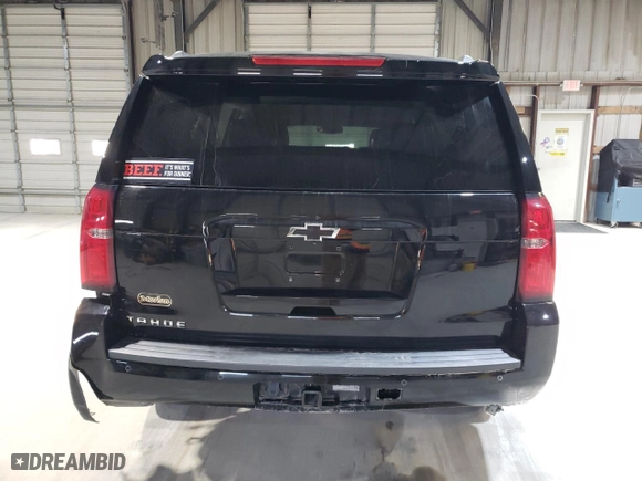 2018 Chevrolet Tahoe LS with VIN 1GNSKAKC4JR321530, listed as a Copart auction lot 43057985 with 104,553 mi miles and Salvage Title. Bid and sale history available at carsss.com. Image 6.