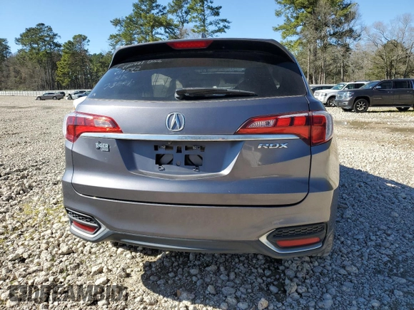 2018 Acura RDX Technology with VIN 5J8TB3H59JL011542, listed as a Copart auction lot 47546535 with Not Provided miles and Clean Title. Bid and sale history available at DreamBid. Image 6.