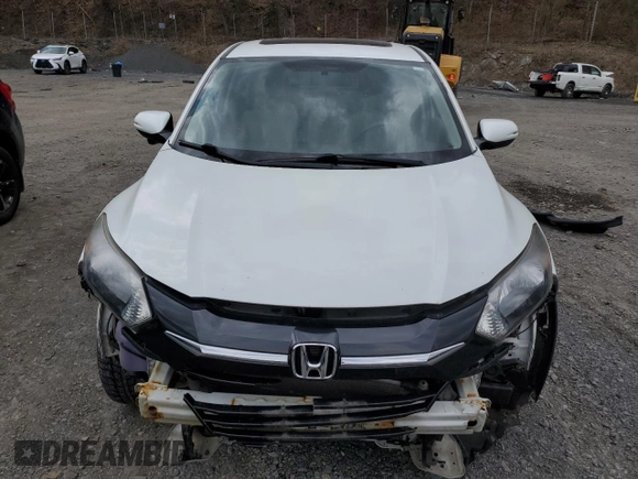 2016 Honda HR-V EX with VIN 3CZRU6H56GM757694, listed as a Copart auction lot 53131705 with 95,039 mi miles and Salvage Title. Bid and sale history available at carsss.com. Image 5.