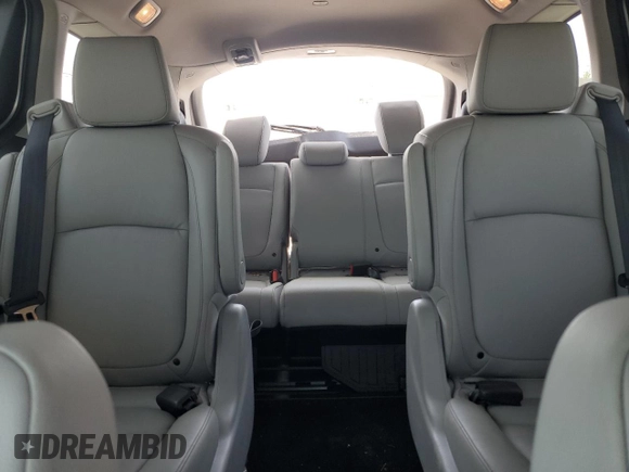 2024 Honda Odyssey EX-L with VIN 5FNRL6H63RB046690, listed as a Copart auction lot 51444685 with 7,829 mi miles and Salvage Title. Bid and sale history available at DreamBid. Image 10.