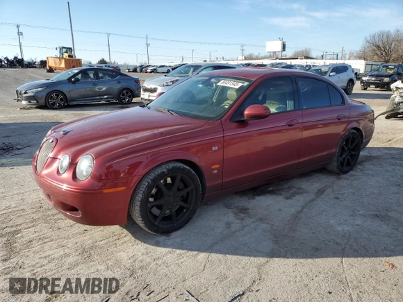 2005 Jaguar S-Type with VIN SAJWA03V451N43191, listed as a Copart auction lot 88491545 with 121,973 mi miles and Salvage Title. Bid and sale history available at DreamBid. Image 1.