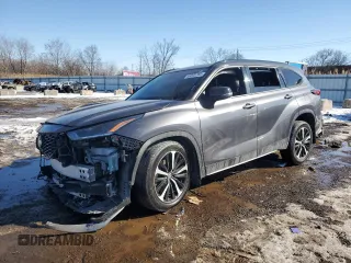 2021 Toyota Highlander XSE with VIN 5TDJZRBH4MS159074, listed as a Copart auction lot 46300285 with 61,541 mi miles and Salvage title. Bid and sale history available at DreamBid. Image 1.