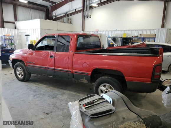 1999 Dodge Ram 1500 with VIN 1B7HC13Z4XJ633521, listed as a Copart auction lot 89178025 with 252,883 mi miles and Salvage Title. Bid and sale history available at carsss.com. Image 2.