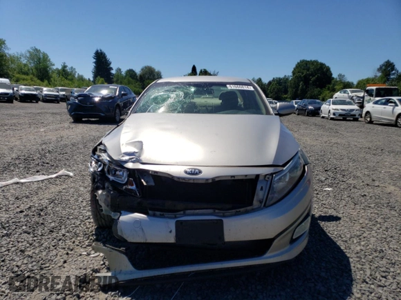 2015 Kia Optima LX with VIN KNAGM4A75F5537767, listed as a Copart auction lot 61660814 with Not Provided miles and Salvage Title. Bid and sale history available at DreamBid. Image 5.
