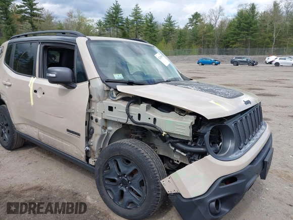2017 Jeep Renegade Trailhawk z VIN ZACCJBCB8HPE88509, wystawiony jako IAAI lot #42210098 z przebiegiem 114 832 mil mil oraz . Historia ofert i sprzedaży dostępna na DreamBid. Obrazek 6.