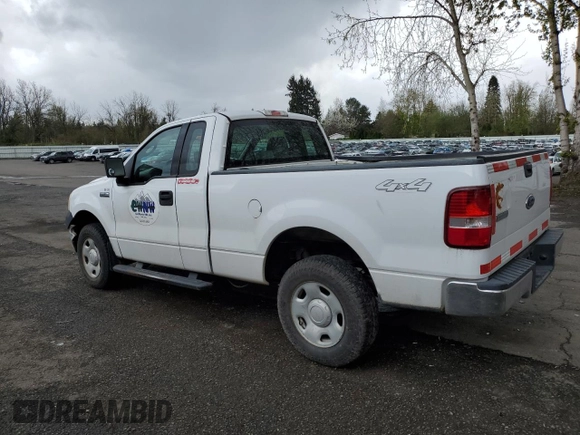 2005 Ford F-150 XL with VIN 1FTRF14W25NA51777, listed as a Copart auction lot 52041495 with 178,440 mi miles and Salvage title. Bid and sale history available at DreamBid. Image 2.
