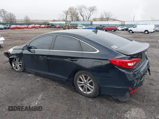 2017 Hyundai Sonata SE with VIN 5NPE24AF0HH555667, listed as a IAAI auction lot 41864287 with 96,380 mi miles and . Bid and sale history available at DreamBid. Image 3.