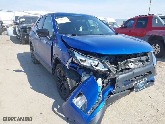 2018 Mitsubishi Eclipse Cross LE with VIN JA4AT4AA7JZ045891, listed as a IAAI auction lot 41722931 with 53,942 mi miles. Bid and sale history available at carsss.com. Image 6.