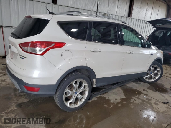 2013 Ford Escape Titanium with VIN 1FMCU9J92DUC07664, listed as a Copart auction lot 63343955 with 144,686 mi miles and Clean title. Bid and sale history available at DreamBid. Image 3.