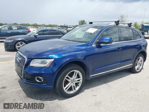 2013 Audi Q5 Premium Plus with VIN WA1LFAFP9DA026743, listed as a IAAI auction lot 42198673 with 162,595 mi miles and . Bid and sale history available at DreamBid. Image 2.