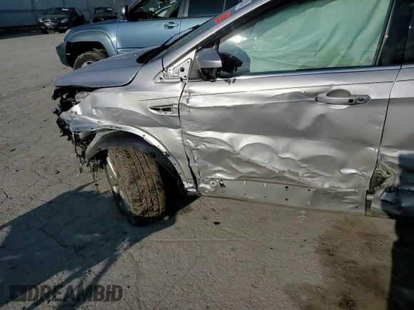 2017 Ford Escape Titanium with VIN 1FMCU9J95HUA48080, listed as a Copart auction lot 83202034 with 122,528 mi miles and Salvage Title. Bid and sale history available at carsss.com. Image 12.