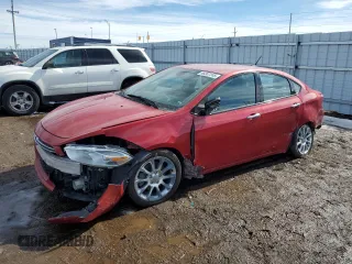 2016 Dodge Dart SXT Sport with VIN 1C3CDFFA4GD817774, listed as a Copart auction lot 46307245 with 113,669 mi miles and Salvage Title. Bid and sale history available at carsss.com. Image 1.