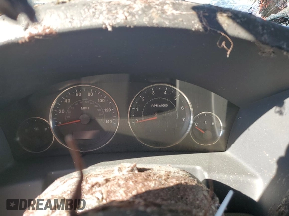 2007 Jeep Commander Sport with VIN 1J8HG48K67C650075, listed as a Copart auction lot 69755804 with 0 mi miles and Non Repairable. Bid and sale history available at carsss.com. Image 9.