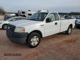 2007 Ford F-150 XL with VIN 1FTRF12W97KD11406, listed as a Copart auction lot 89126065 with 177,043 mi miles and Clean Title. Bid and sale history available at carsss.com. Image 1.