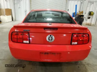 2007 Ford Mustang Deluxe with VIN 1ZVHT80N775202624, listed as a Copart auction lot 62857885 with 154,960 mi miles and Salvage title. Bid and sale history available at DreamBid. Image 6.