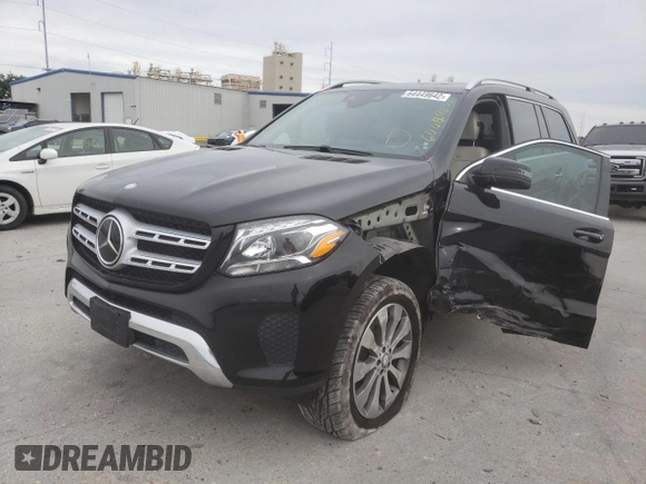 2017 Mercedes-Benz GLS with VIN 4JGDF6EE4HA850917, listed as a Copart auction lot 64449642 with 82,772 mi miles. Bid and sale history available at carsss.com. Image 2.