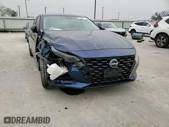 2023 Nissan Altima 2.5 SR with VIN 1N4BL4CV7PN357984, listed as a Copart auction lot 48260115 with 33,356 mi miles and Salvage Title. Bid and sale history available at carsss.com. Image 11.