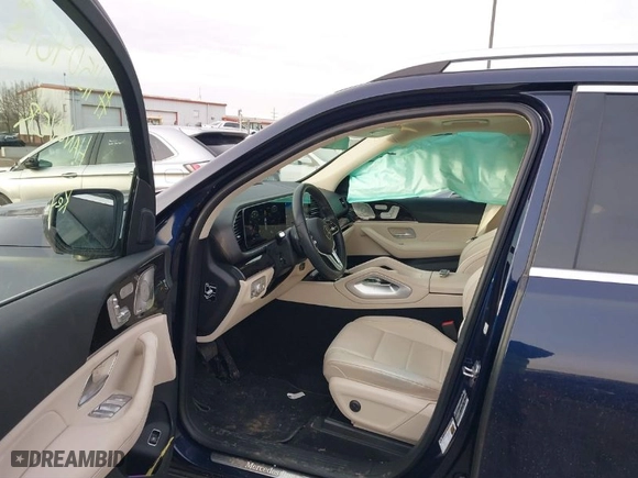 2022 Mercedes-Benz GLE with VIN 4JGFB4KB8NA709475, listed as a IAAI auction lot 41504618 with 18,592 mi miles. Bid and sale history available at carsss.com. Image 5.