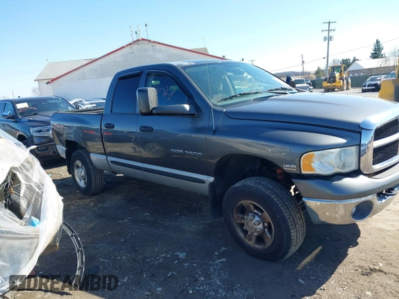 2004 Dodge 2500 SLT with VIN 3D7KU28D34G236830, listed as a IAAI auction lot 41758027 with 221,683 mi miles. Bid and sale history available at carsss.com. Image 13.