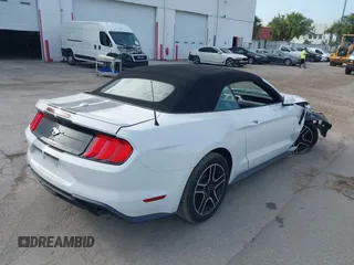 2018 Ford Mustang EcoBoost Premium with VIN 1FATP8UH4J5115153, listed as a IAAI auction lot 42498446 with 118,485 mi miles and . Bid and sale history available at DreamBid. Image 4.