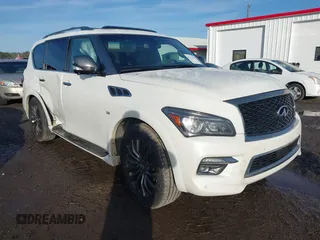 2017 Infiniti QX80 with VIN JN8AZ2NE2H9159379, listed as a IAAI auction lot 41213462 with 149,821 mi miles and . Bid and sale history available at DreamBid. Image 1.
