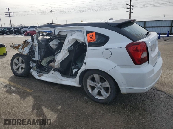 2011 Dodge Caliber Mainstreet with VIN 1B3CB3HA0BD262443, listed as a Copart auction lot 45604465 with Not Provided miles and Salvage Title. Bid and sale history available at carsss.com. Image 2.