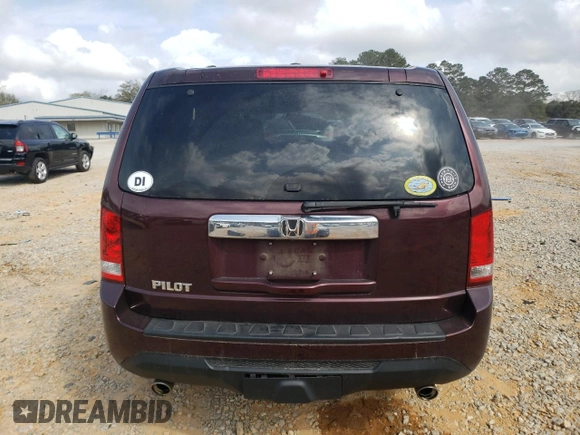 2013 Honda Pilot EX-L with VIN 5FNYF3H55DB023896, listed as a Copart auction lot 48876135 with 172,848 mi miles and Salvage Title. Bid and sale history available at DreamBid. Image 6.