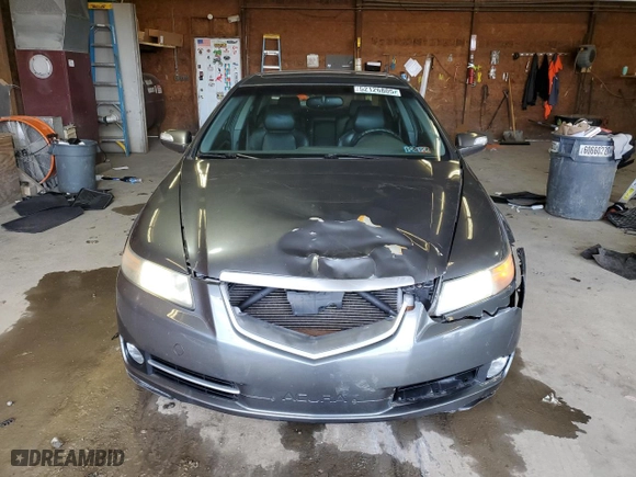 2008 Acura TL with VIN 19UUA66218A003782, listed as a Copart auction lot 52126805 with 90,736 mi miles and Salvage Title. Bid and sale history available at carsss.com. Image 5.