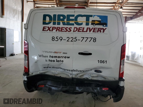 2019 Ford Transit z VIN 1FTYE1YMXKKB70973, wystawiony jako Copart lot #50938595 z przebiegiem 181 879 mil mil oraz Szkoda całkowita • Salvage title. Historia ofert i sprzedaży dostępna na DreamBid. Obrazek 6.