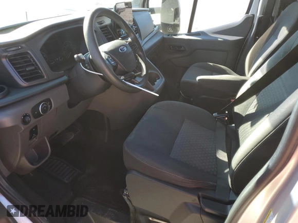 2021 Ford Transit Cargo with VIN 1FTBW3X86MKA61335, listed as a Copart auction lot 75558524 with 133,015 mi miles and Salvage Title. Bid and sale history available at carsss.com. Image 7.