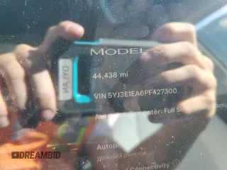 2023 Tesla Model 3 с VIN 5YJ3E1EA6PF427300, выставлен на аукционе Copart как лот 61457055 с пробегом 44 438 миль миль и Списание • Salvage title. История ставок и продаж доступна на DreamBid. Изображение 9.