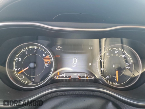 2019 Jeep Cherokee Limited with VIN 1C4PJLDB4KD347822, listed as a Copart auction lot 56195655 with 132,685 mi miles and Salvage title. Bid and sale history available at DreamBid. Image 9.