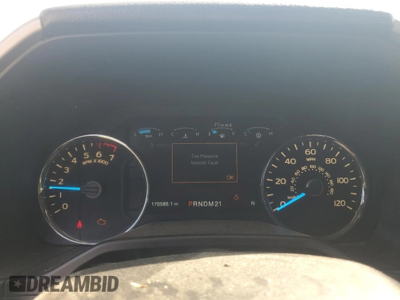 2016 Ford F-150 XLT with VIN 1FTEW1EG8GKE85549, listed as a Copart auction lot 58745225 with 170,586 mi miles and Clean title. Bid and sale history available at DreamBid. Image 9.
