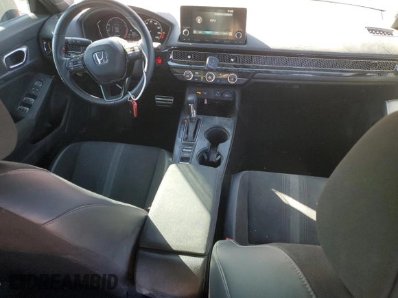 2022 Honda Civic Sedan Sport with VIN 2HGFE2F56NH598822, listed as a Copart auction lot 50298085 with 57,161 mi miles and Salvage Title. Bid and sale history available at carsss.com. Image 8.