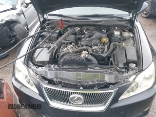 2006 Lexus IS 250 with VIN JTHBK262X65018555, listed as a IAAI auction lot 42112759 with 201,059 mi miles and . Bid and sale history available at DreamBid. Image 10.