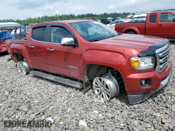 2016 GMC Canyon 4WD SLT with VIN 1GTG6DE30G1222596, listed as a Copart auction lot 64058084 with 121,038 mi miles and Salvage Title. Bid and sale history available at carsss.com. Image 4.