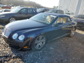 2007 Bentley Continental GT with VIN SCBDR33W47C049478, listed as a Copart auction lot 82383414 with 30,493 mi miles and Salvage Title. Bid and sale history available at DreamBid. Image 1.