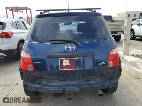 2006 Scion xA z VIN JTKKT624660154877, wystawiony jako Copart lot #74601714 z przebiegiem 169 040 mil mil oraz Szkoda całkowita • Salvage title. Historia ofert i sprzedaży dostępna na DreamBid. Obrazek 6.
